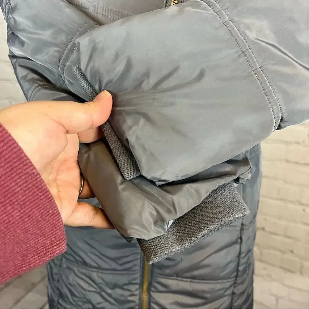 Calvin Klein Jeans Grey Puffer Jacket